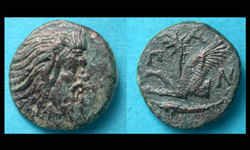 Panticapaeum, Old Satyr and Griffin, Look!